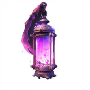 THE CHARMING CRYSTAL LAMP